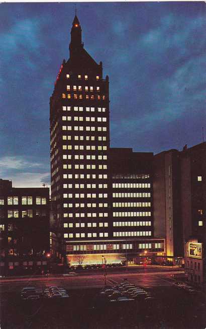 Playle's: Kodak Office Building Evening View - Rochester ...